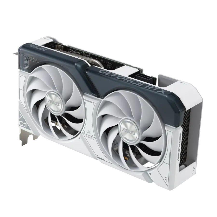 Видеокарта ASUS Dual GeForce RTX 4060 Ti White OC