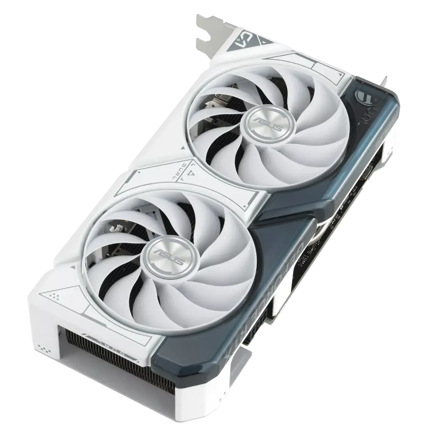 Видеокарта ASUS Dual GeForce RTX 4060 Ti White OC