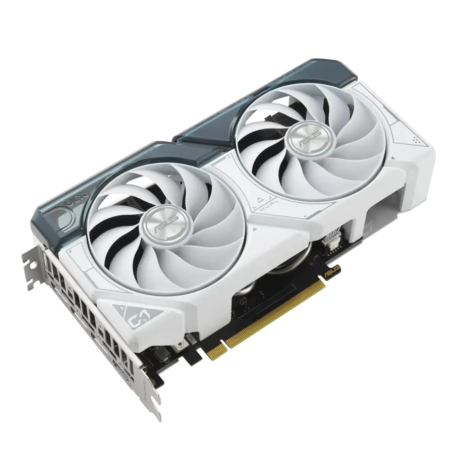 Видеокарта ASUS Dual GeForce RTX 4060 Ti White OC