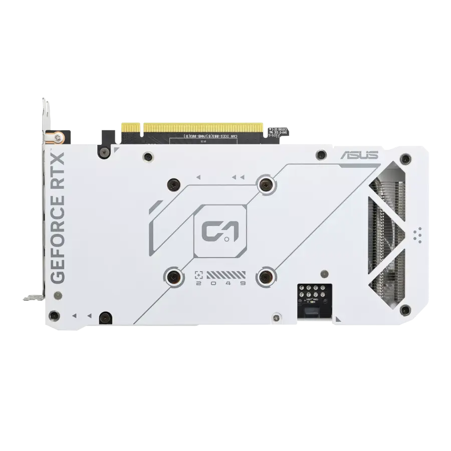 Видеокарта ASUS Dual GeForce RTX 4060 Ti White OC
