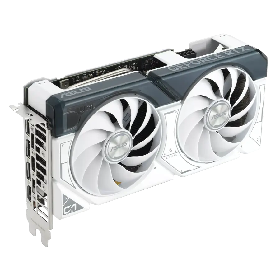 Видеокарта ASUS Dual GeForce RTX 4060 Ti White OC
