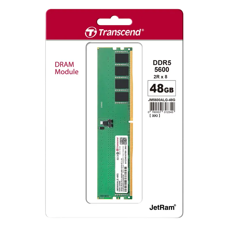 Transcend JetRam 48GB DDR5 5600MHz