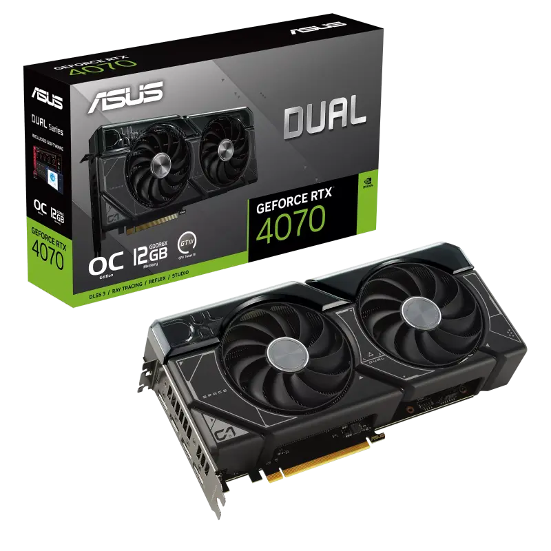 ASUS Dual GeForce RTX 4070 OC
