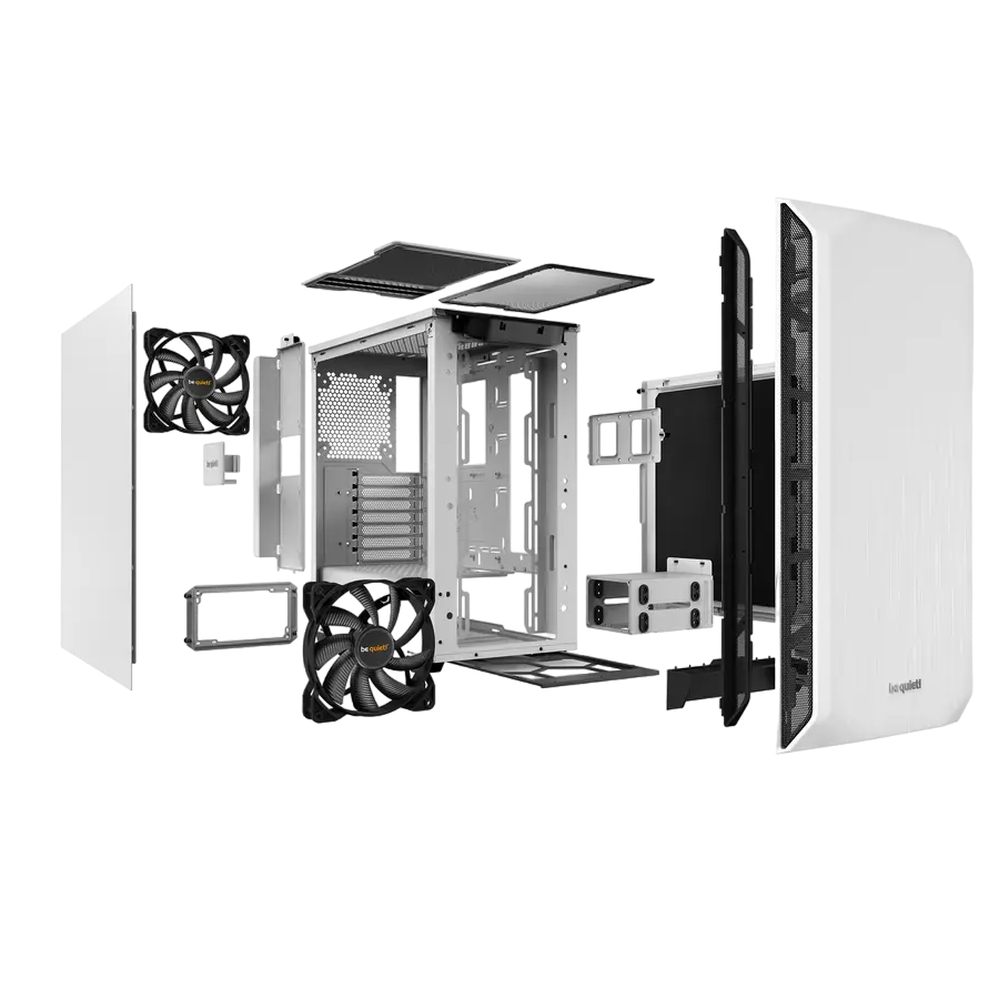 be quiet! PURE BASE 500 Midi-Tower Alb