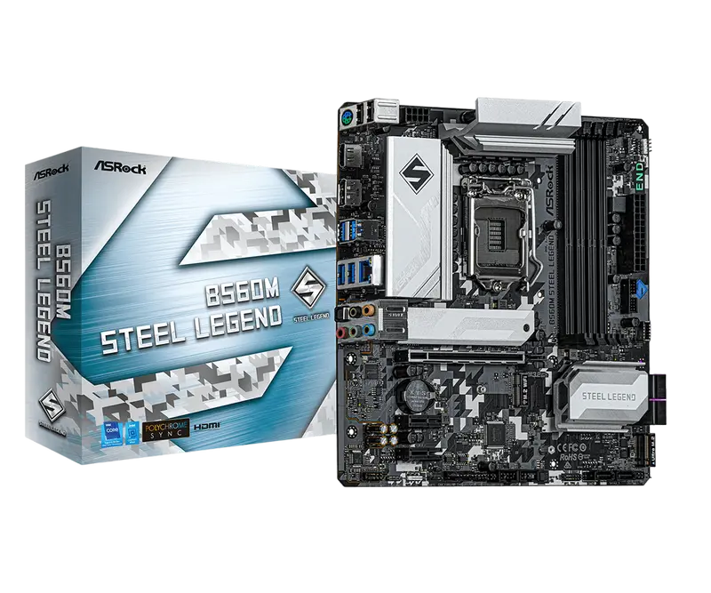 ASRock B560M Steel Legend LGA1200 Micro-ATX