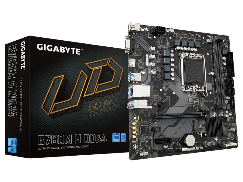 Gigabyte B760M H DDR4 LGA1700 Micro-ATX