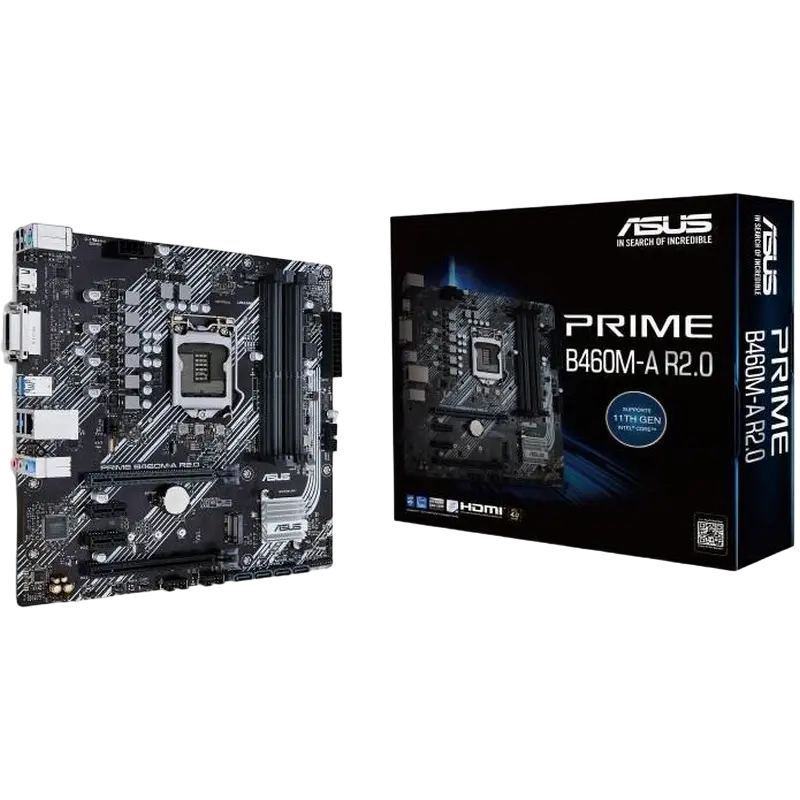 ASUS PRIME B460M-A R2.0 LGA1200 Micro-ATX