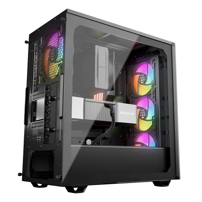 be quiet! PURE BASE 501 LX Midi-Tower Negru