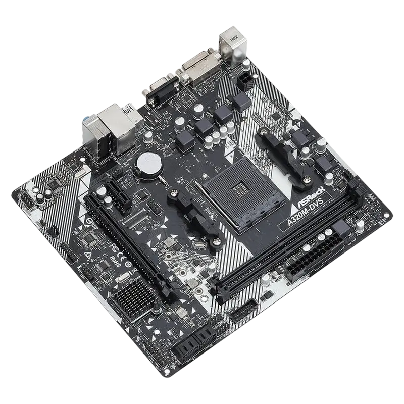ASRock A320M-DVS R4.0 AM4 Micro-ATX
