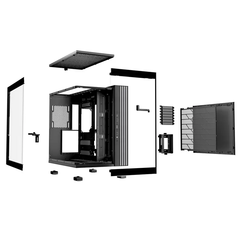 be quiet! LIGHT BASE 600 DX Midi-Tower Negru