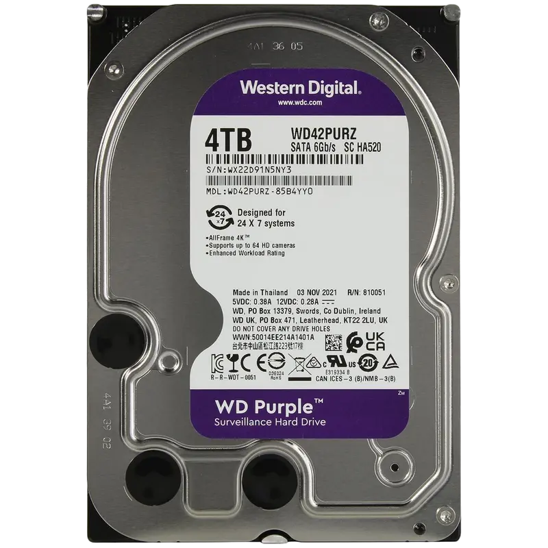 Western Digital WD Purple 4 TB