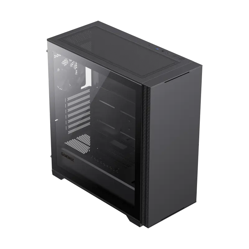 Gamemax QUEST Midi-Tower Negru