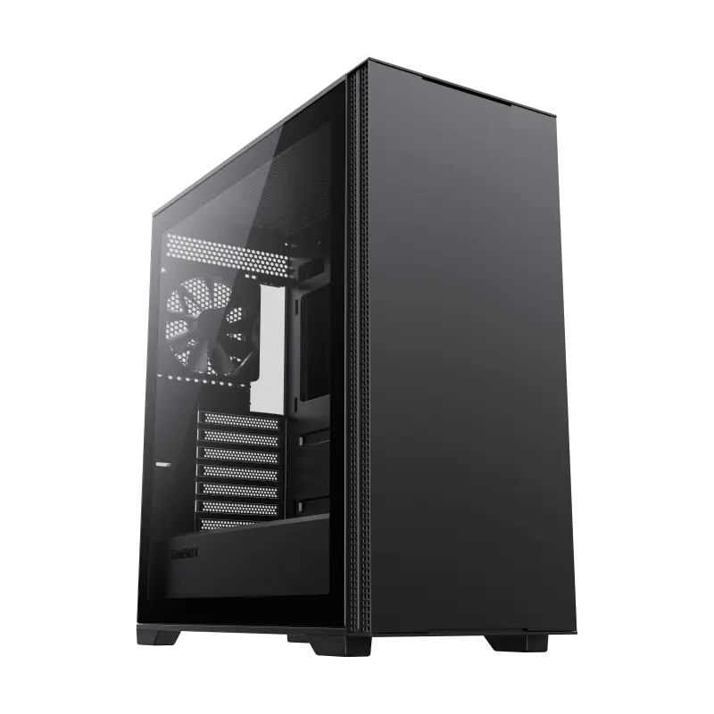 Gamemax QUEST Midi-Tower Negru