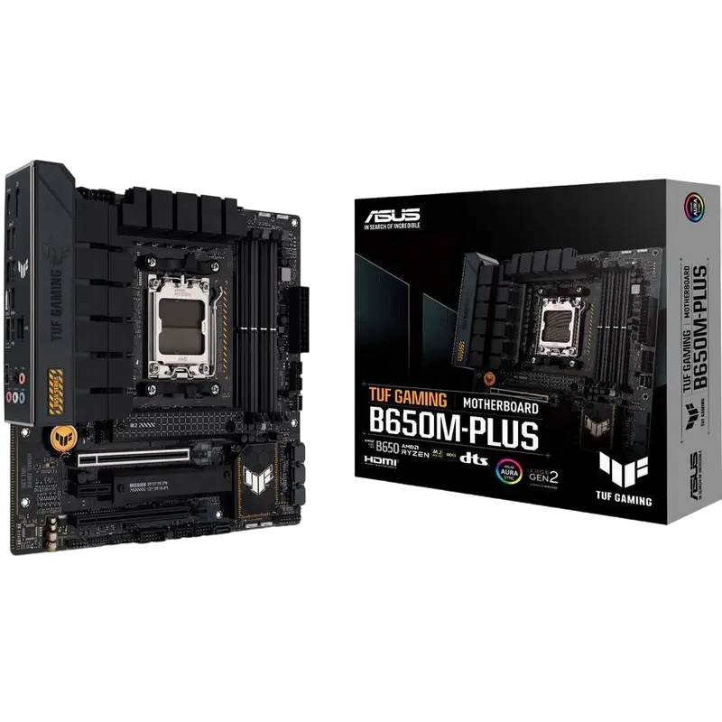 ASUS TUF GAMING B650M-PLUS AM5 Micro-ATX