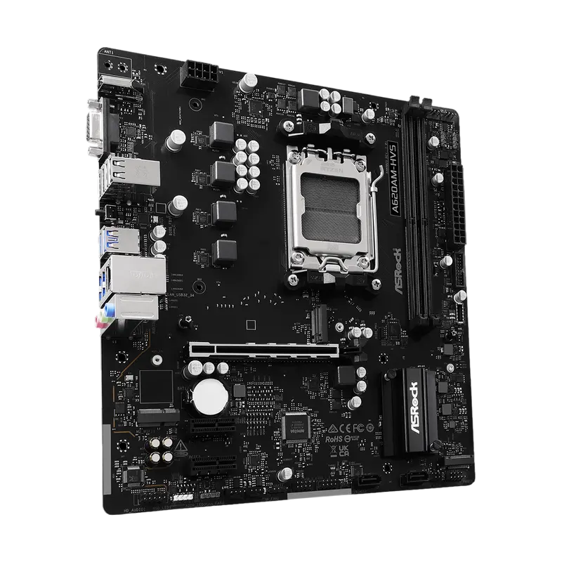 ASRock A620AM-HVS AM5 Micro-ATX