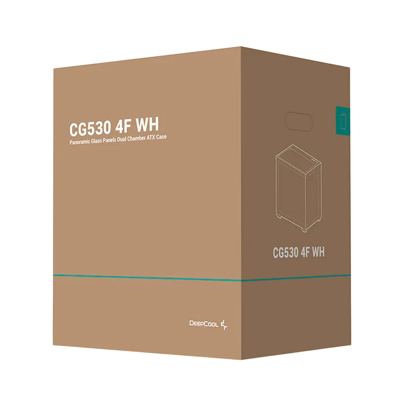 Deepcool CG530 4F Midi-Tower White