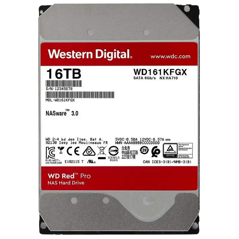 Western Digital WD Red Pro 16 TB