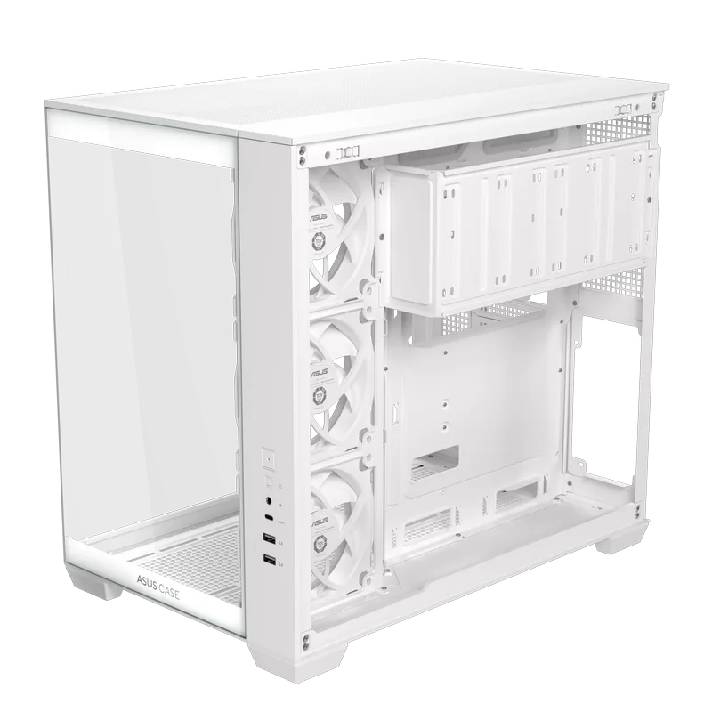 ASUS A32 PLUS TG Midi-Tower Alb