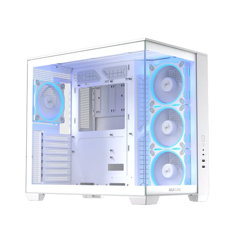 ASUS A32 PLUS TG Midi-Tower Alb