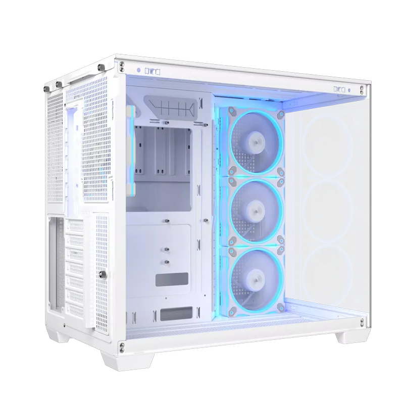 ASUS A32 PLUS TG Midi-Tower Alb