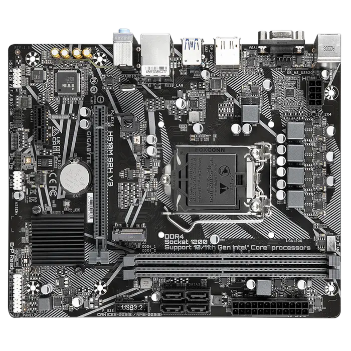 Gigabyte H510M S2H V3 LGA1200 Micro-ATX
