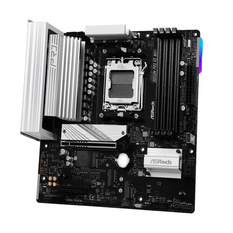ASRock B850M PRO RS WIFI AM5 Micro-ATX