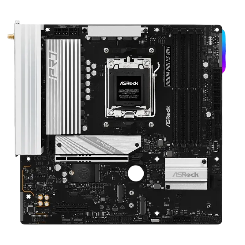 ASRock B850M PRO RS WIFI AM5 Micro-ATX