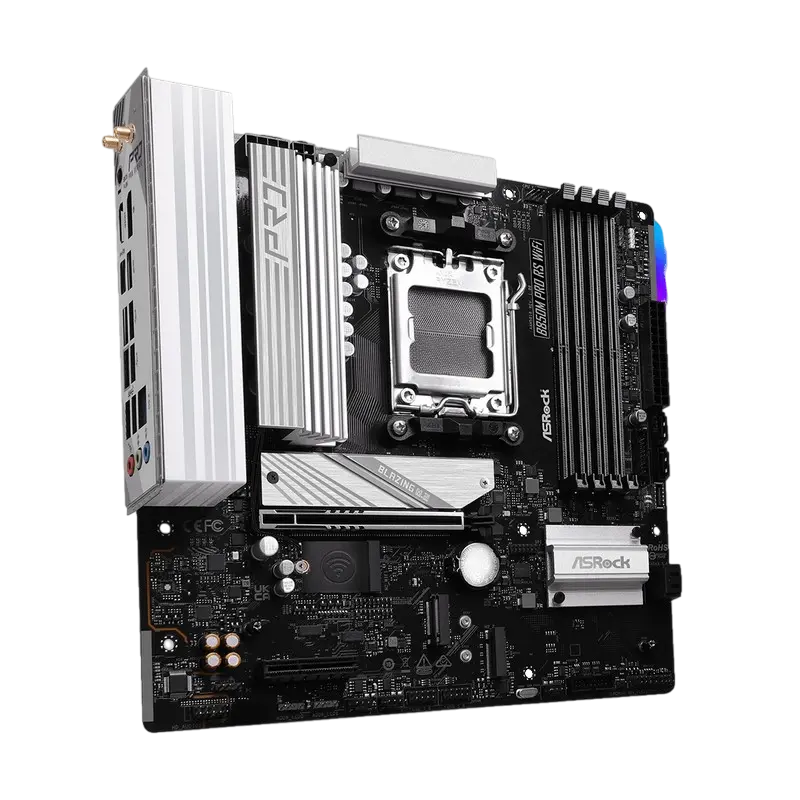 ASRock B850M PRO RS WIFI AM5 Micro-ATX