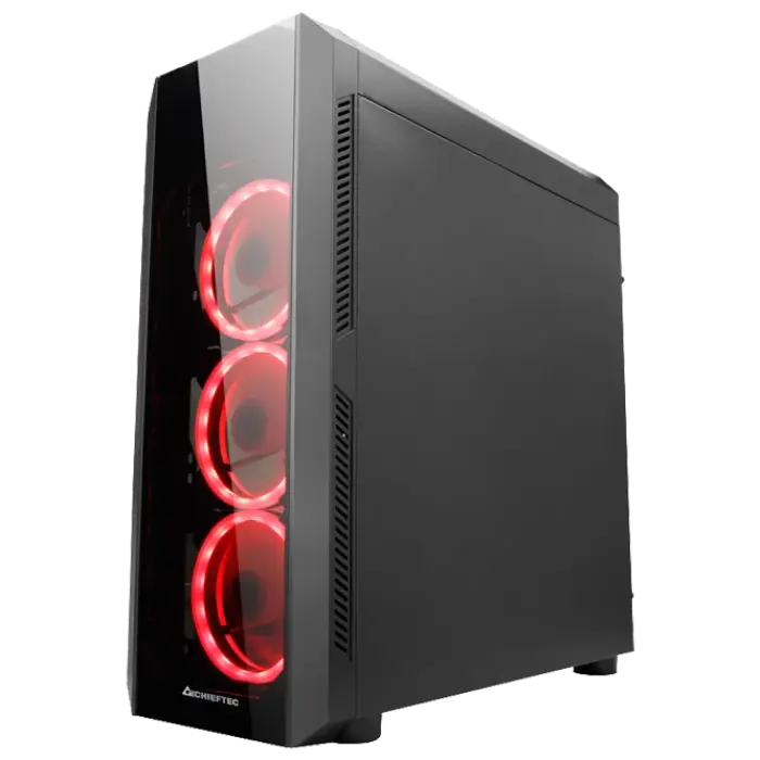 Chieftec GL-02B-OP Midi-Tower Черный