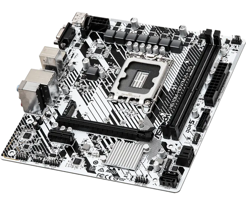 ASRock H610M-HDV/M.2+ D5 LGA1700 Micro-ATX