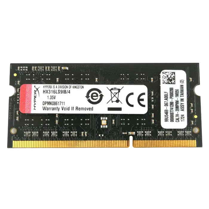 Kingston HyperX Impact 4GB DDR3 1600MHz SODIMM