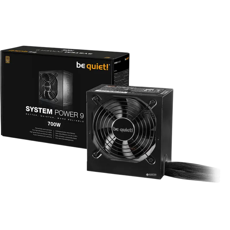 be quiet! SYSTEM POWER 9 600W ATX