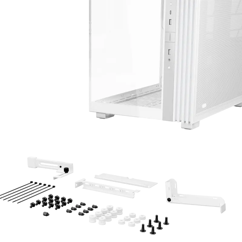 be quiet! LIGHT BASE 600 DX Midi-Tower Alb