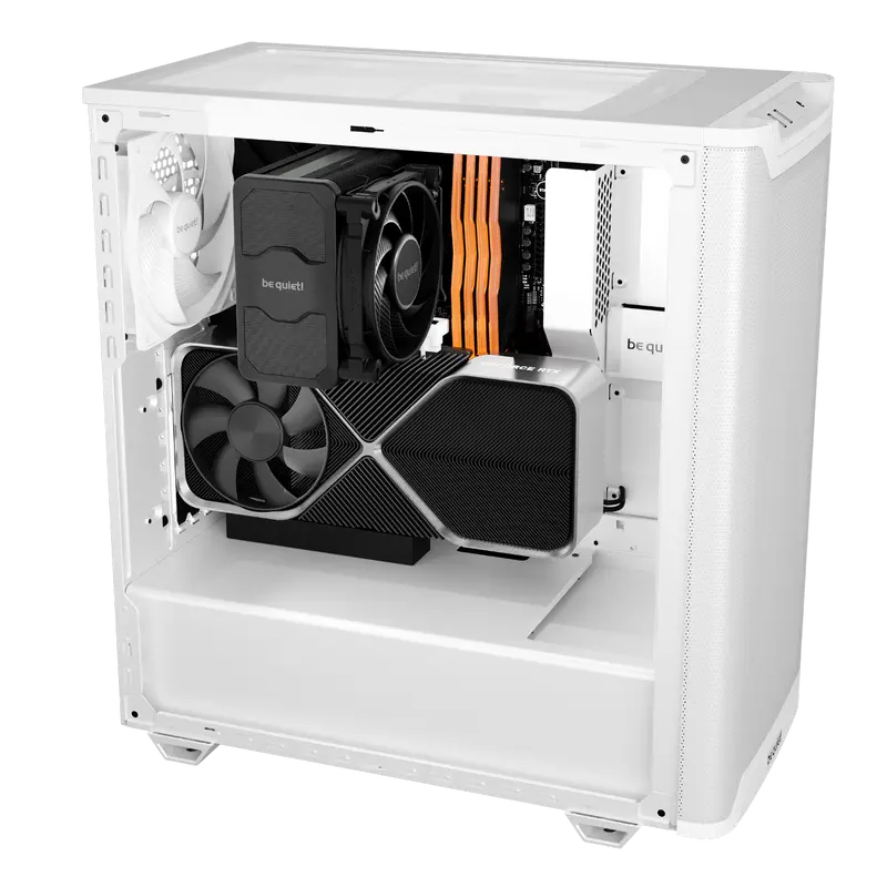 be quiet! PURE BASE 501 Airflow Midi-Tower Alb