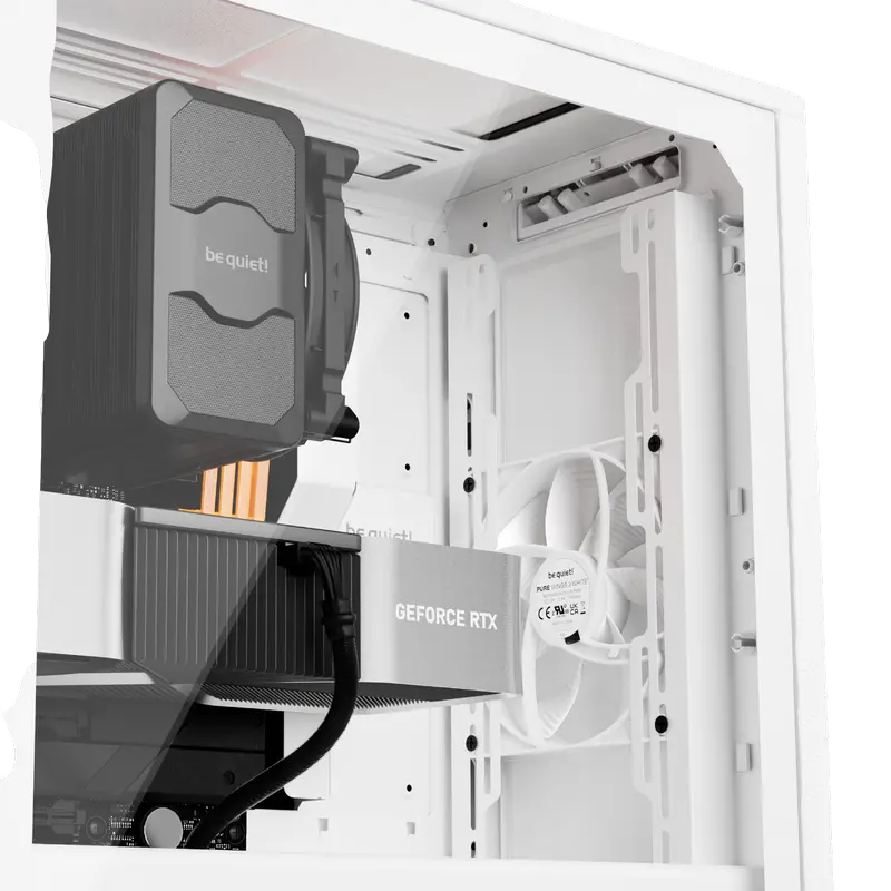 be quiet! PURE BASE 501 Airflow Midi-Tower Alb