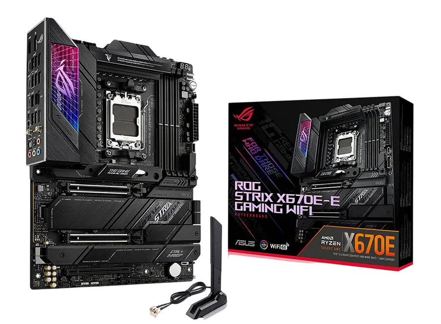 ASUS ROG STRIX X670E-E GAMING WIFI AM5 ATX
