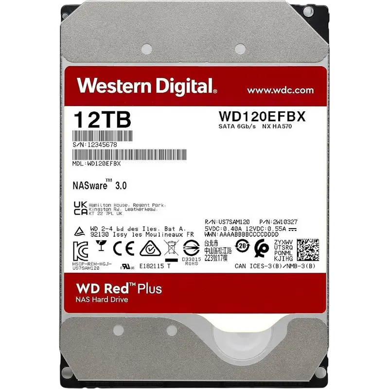 Western Digital WD Red Plus 12 TB