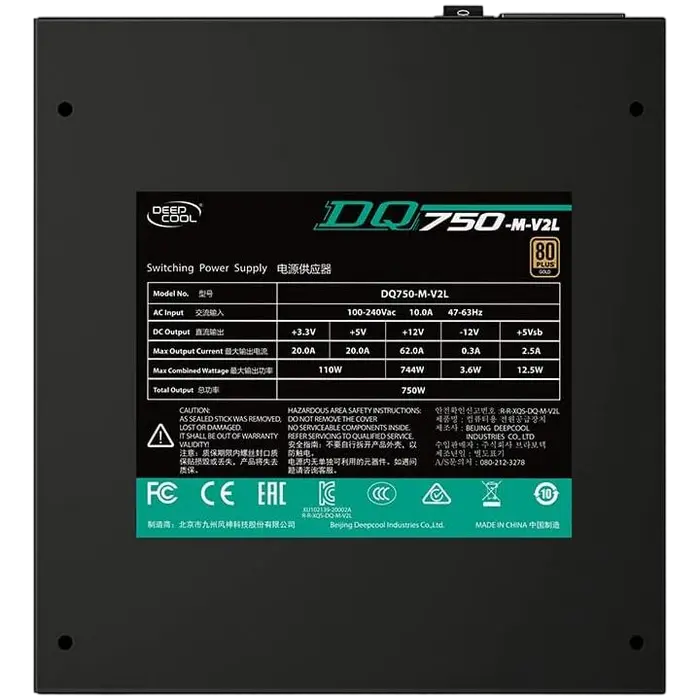Deepcool DQ750-M-V2L 750W ATX