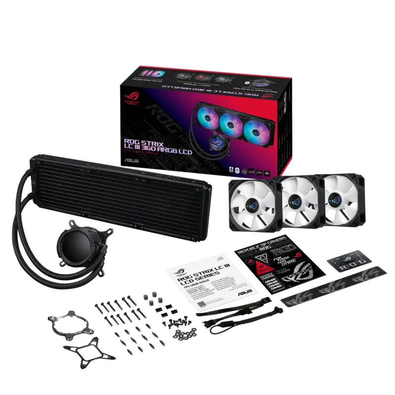 ASUS ROG Strix LC III 360 ARGB LCD