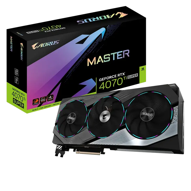 Gigabyte AORUS GeForce RTX 4070 Ti SUPER MASTER