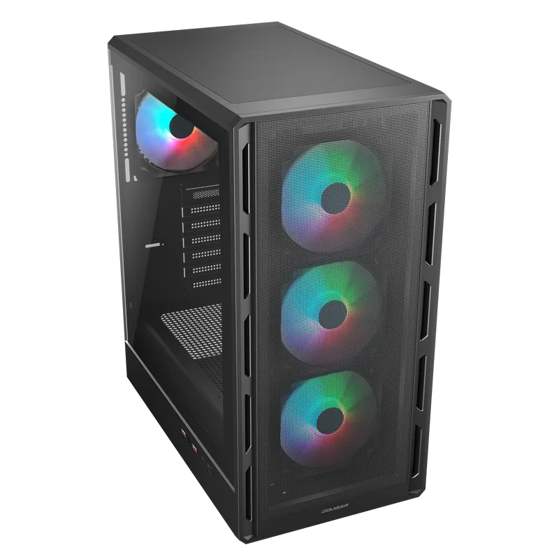 Cougar Airface Pure RGB Midi-Tower Negru