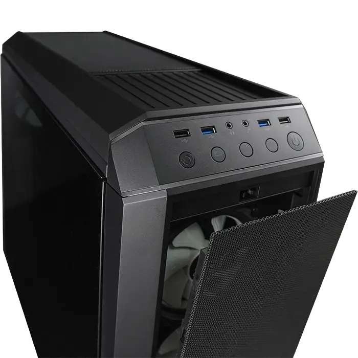 Chieftec GP-03B-OP Midi-Tower Negru