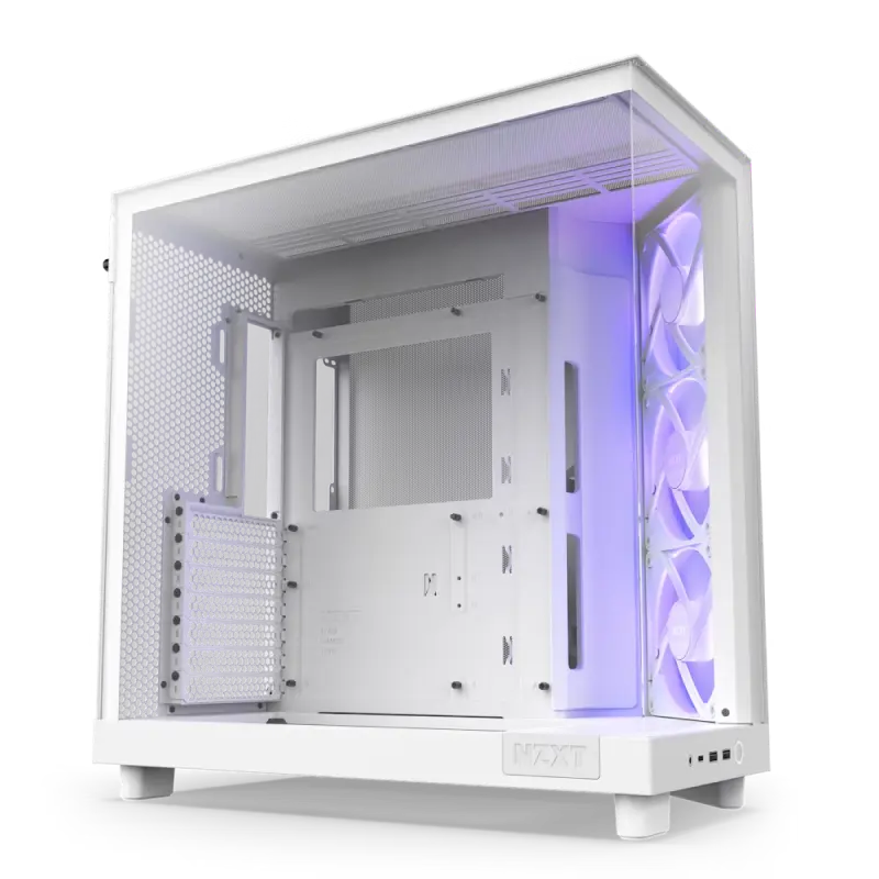 NZXT H6 Flow RGB Midi-Tower Alb