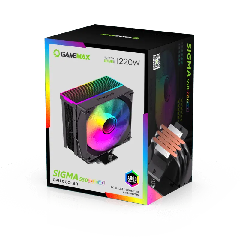 Gamemax Sigma 550 Infinity BK