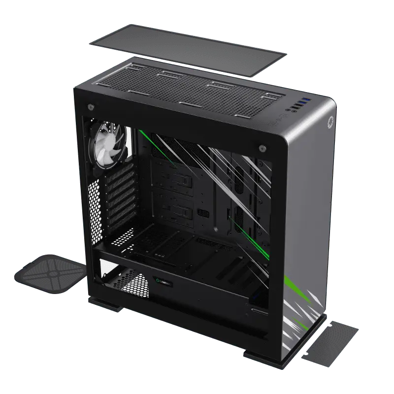 Gamemax VEGA PRO GREY Full-Tower Gri
