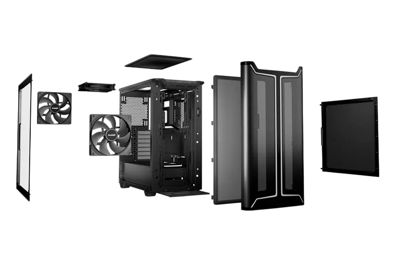 be quiet! PURE BASE 501 DX Midi-Tower Negru