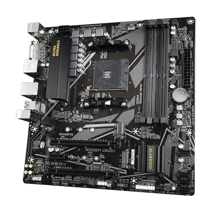 Gigabyte B550M DS3H AM4 Micro-ATX