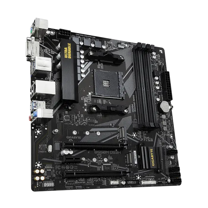 Gigabyte B550M DS3H AM4 Micro-ATX