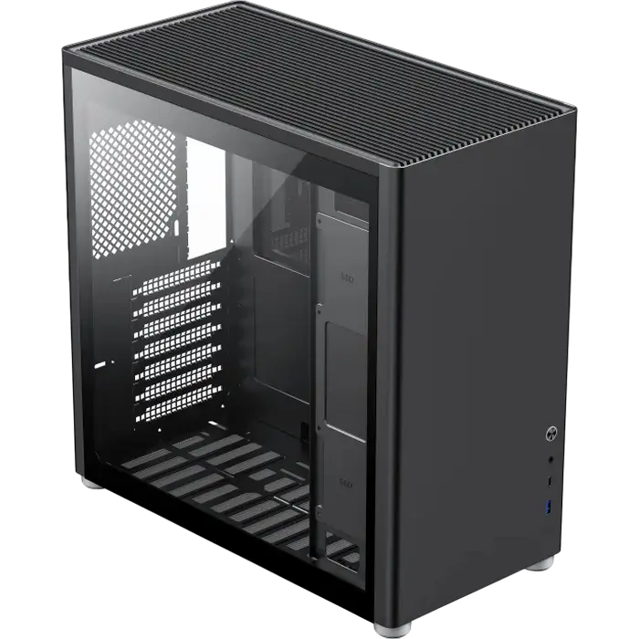 Gamemax SPARK PRO BK Midi-Tower Negru