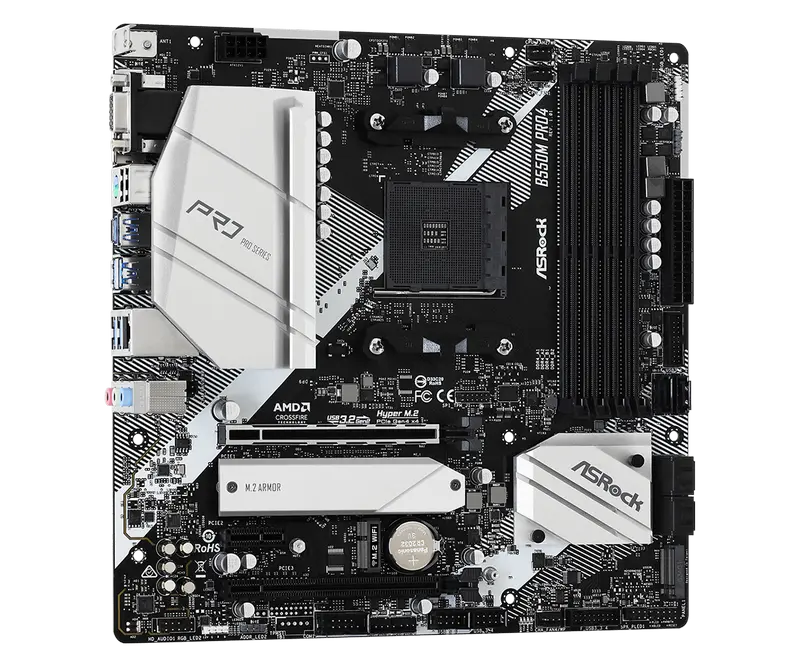 ASRock B550M Pro4 AM4 Micro-ATX